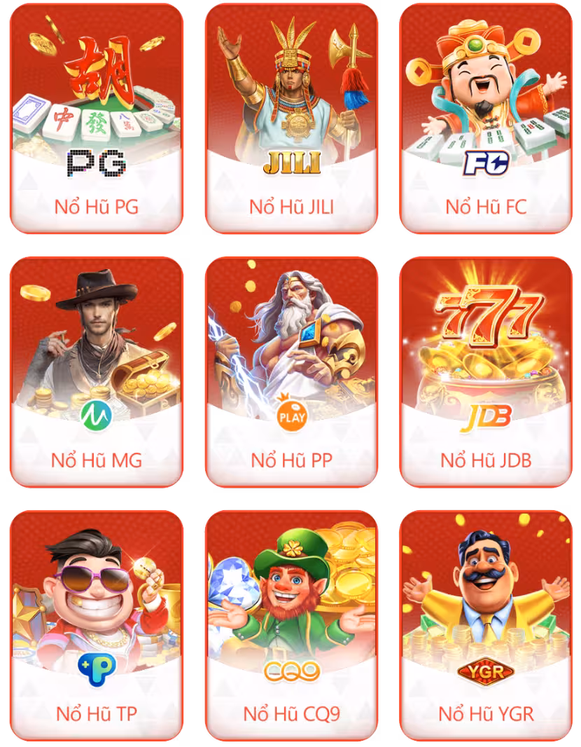 Sảnh game Nổ hũ EV98